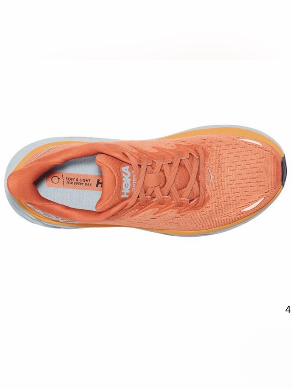 Hoka Women's Running Shoe - Coral Orange